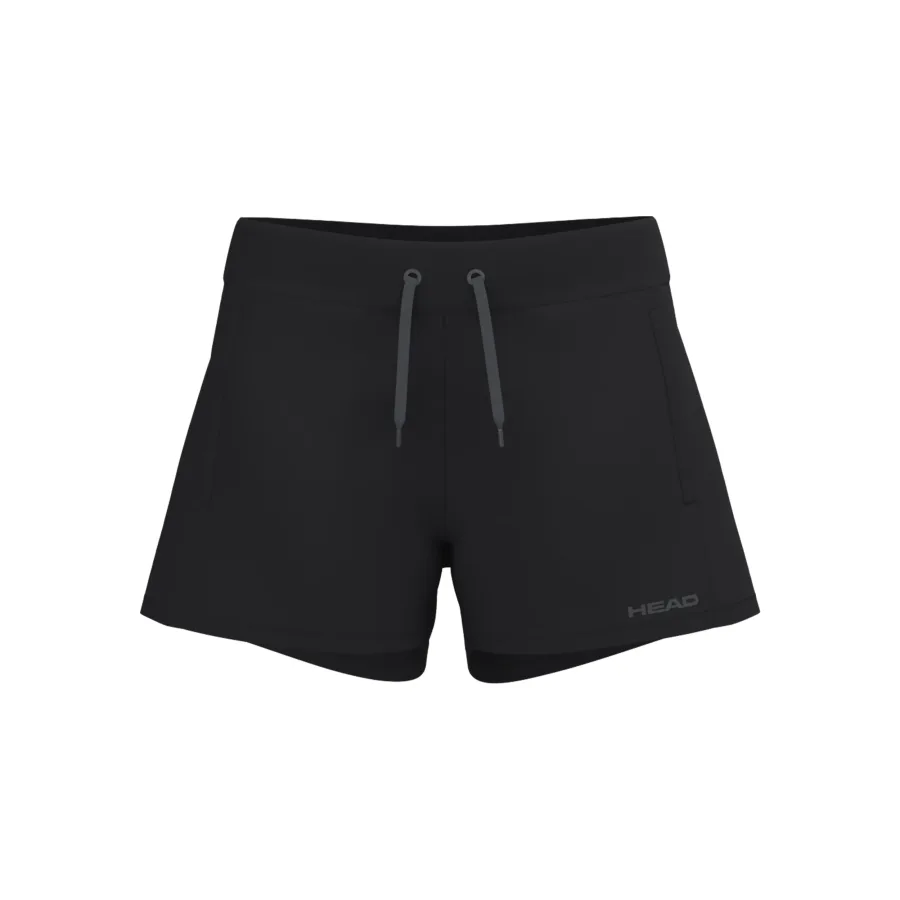 HEAD Club Original Shorts Mädchen-Schwarz