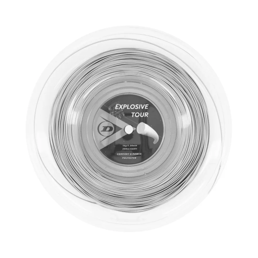 Dunlop Explosive Tour Saitenrolle 200m-Silber