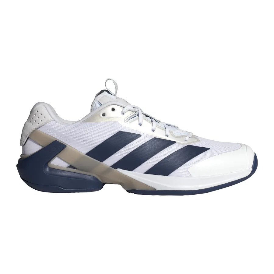 adidas adizero Ubersonic 5 Allcourtschuh Herren - weiß, dunkelblau