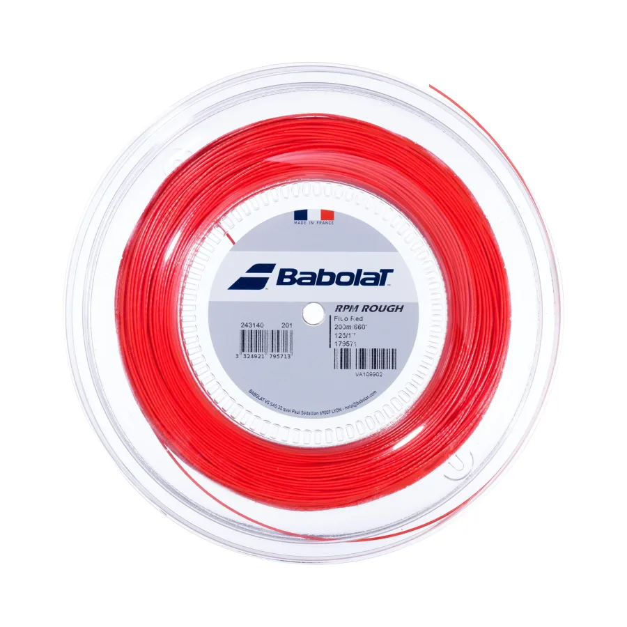 Babolat Babolat RPM Blast Rough Saitenrolle 200m - Rot