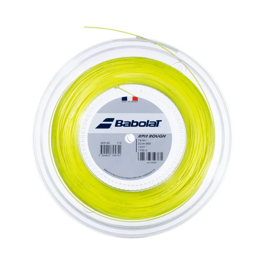 Babolat Babolat RPM Rough Saitenrolle 200m - Gelb