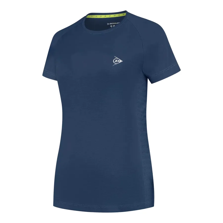 Dunlop Club Crew T-Shirt Damen-Dunkelblau