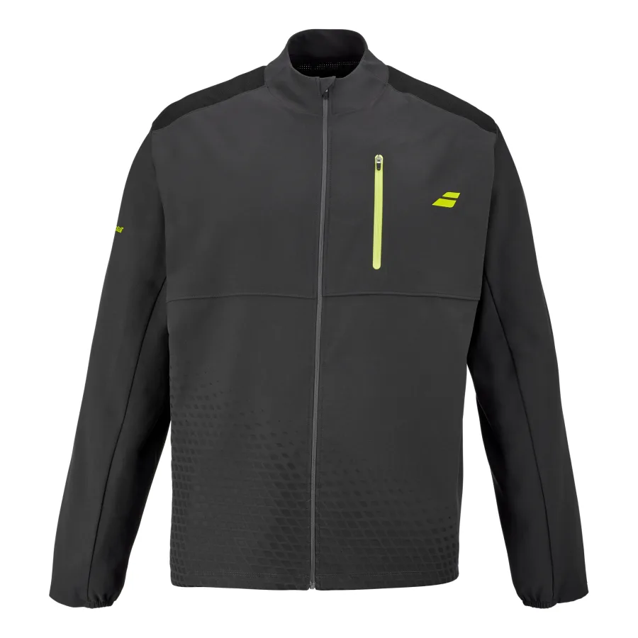 Babolat Aero Trainingsjacke Herren-grau, gelb