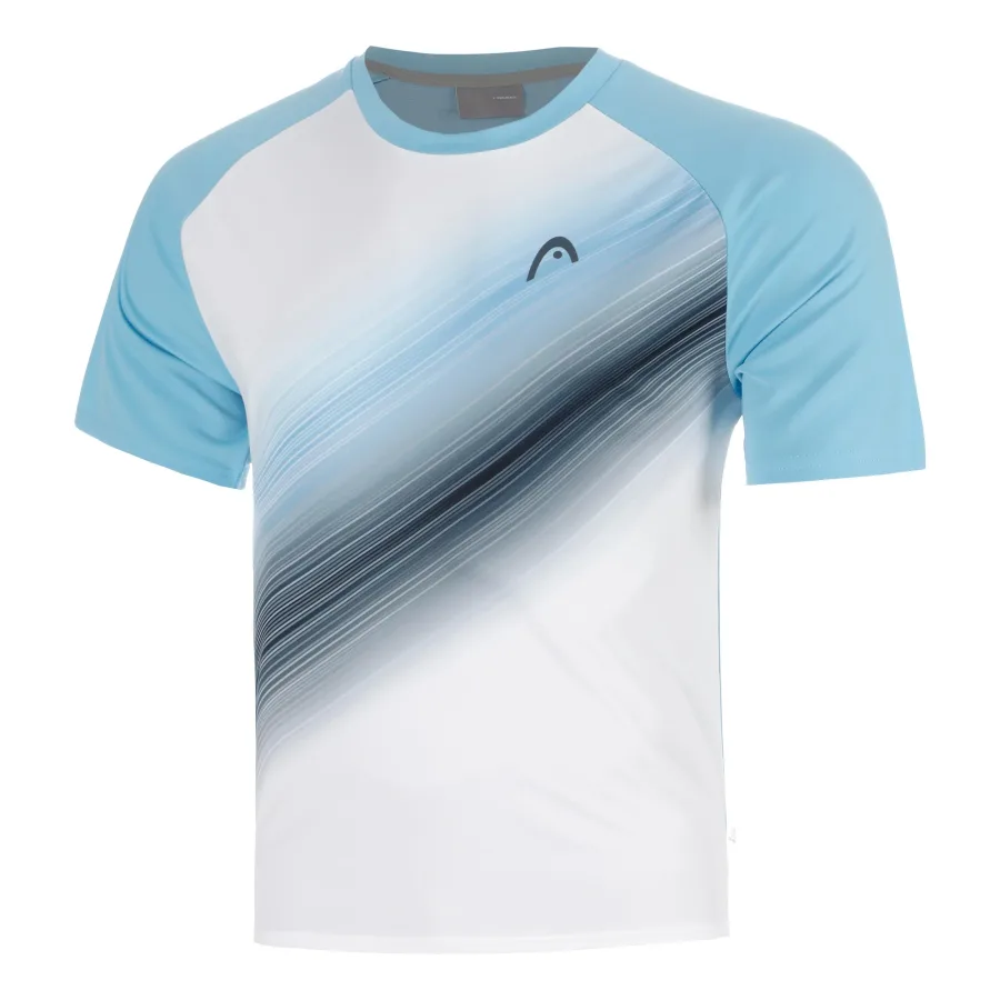 HEAD HEAD Topspin T - Shirt Herren hellblau, weiß
