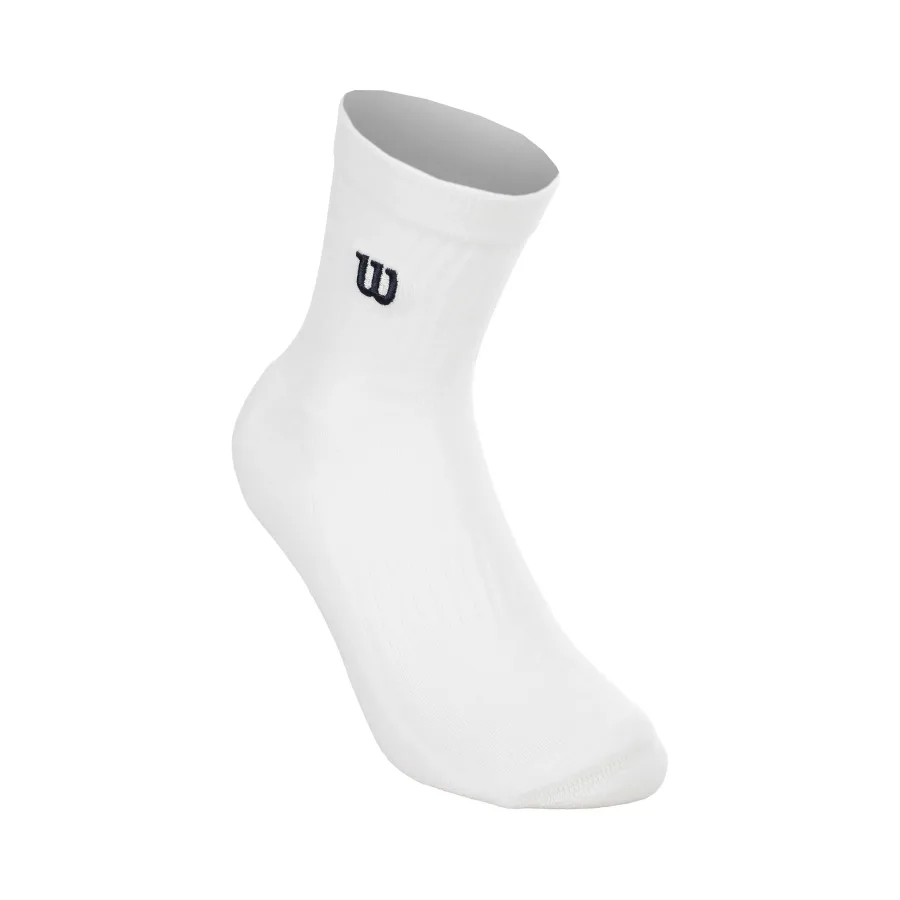 Wilson Wilson Quarter Tennissocken Unisex - weiß, dunkelblau