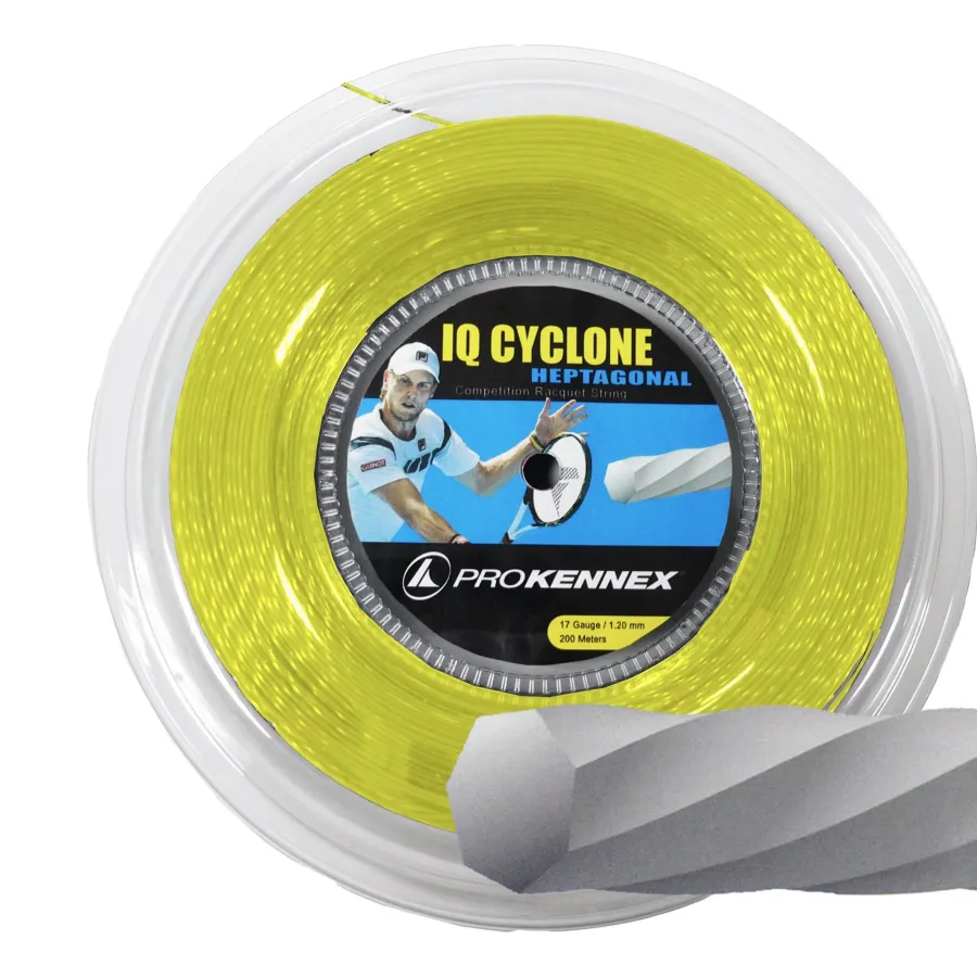 PROKENNEX IQ Cyclone Saitenrolle 200m-Gelb