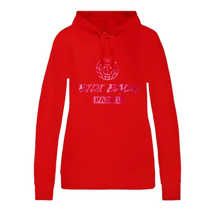 BIDI BADU Omono Lifestyle Hoody Damen-Rot