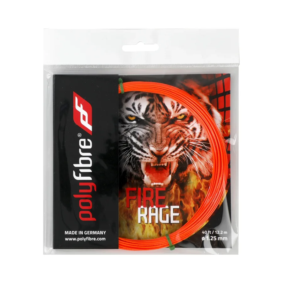 Polyfibre Fire Rage Saitenset 12,2m-Orange