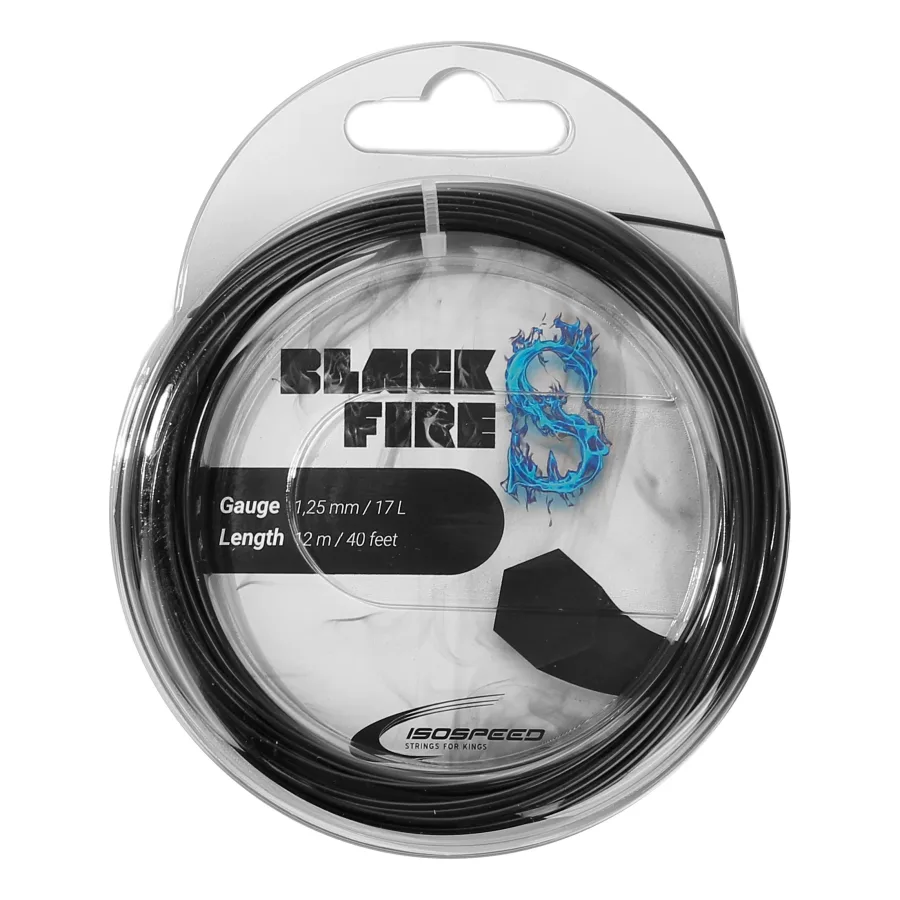 Isospeed Black FireS Saitenset 12m-Schwarz
