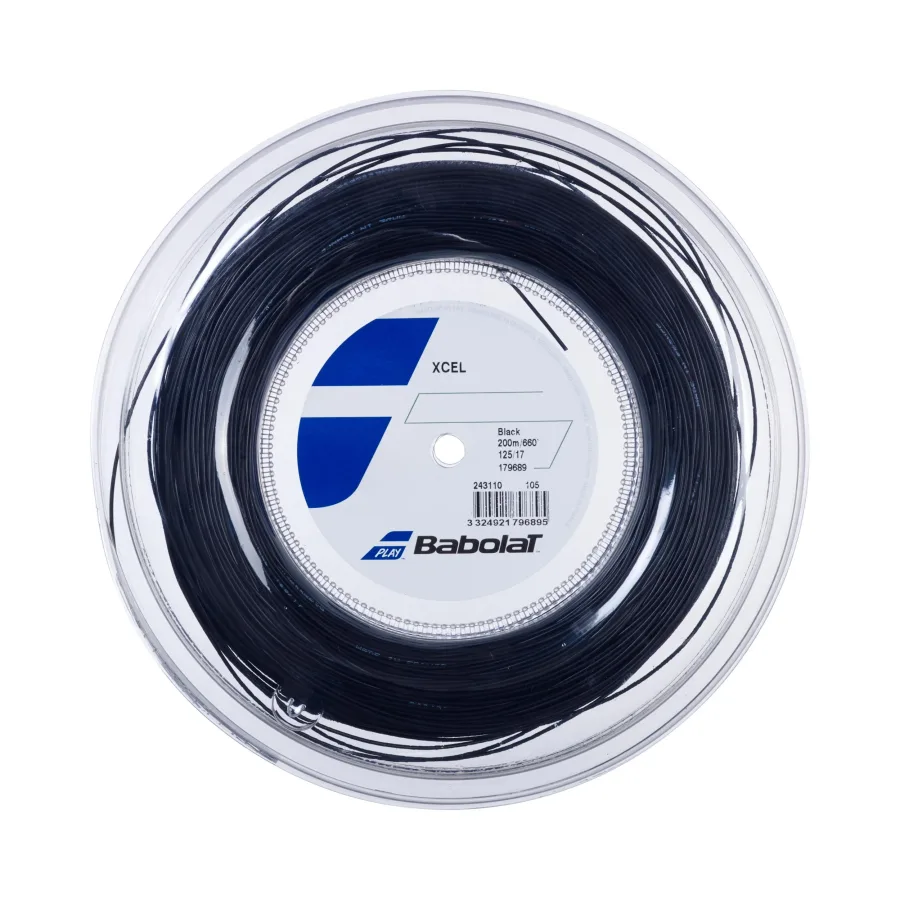 Babolat Babolat Xcel Saitenrolle 200m - Schwarz