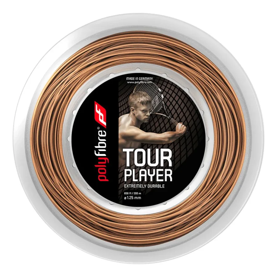 Polyfibre Tour Player Saitenrolle 200m-Nude