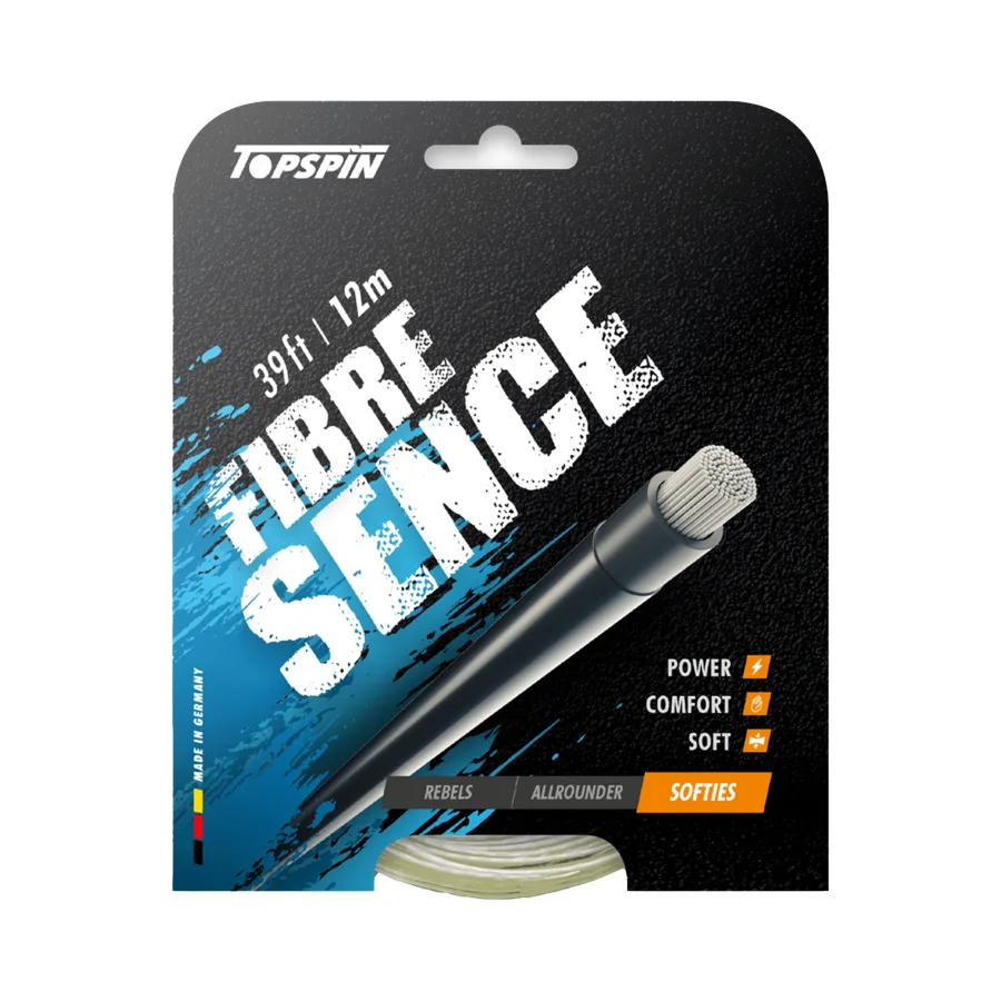 Topspin Fibre Sence 12m Saitenset-Nude