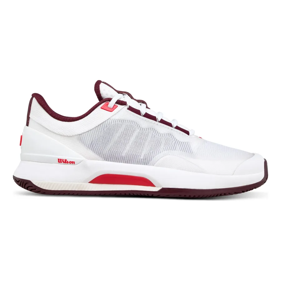 Wilson Wilson Intrigue Tour Allcourtschuh Damen - weiß, weinrot