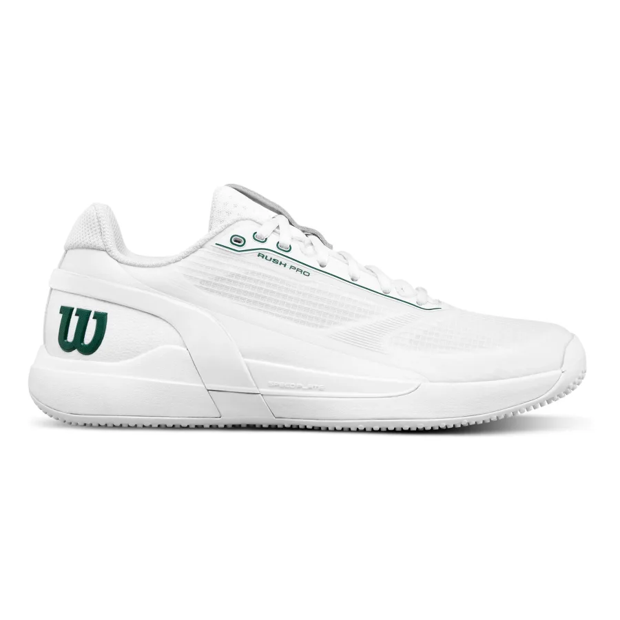 Wilson Rush Pro 5 Rasenschuh Herren - weiß, grün