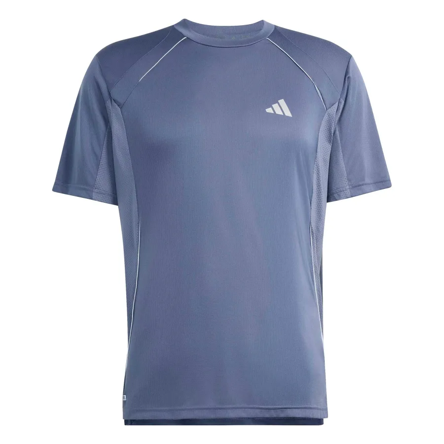 adidas Tech T-Shirt Herren - blaugrau