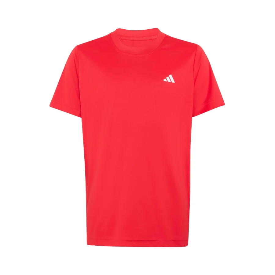 adidas Club T-Shirt Kinder - rot, weiß