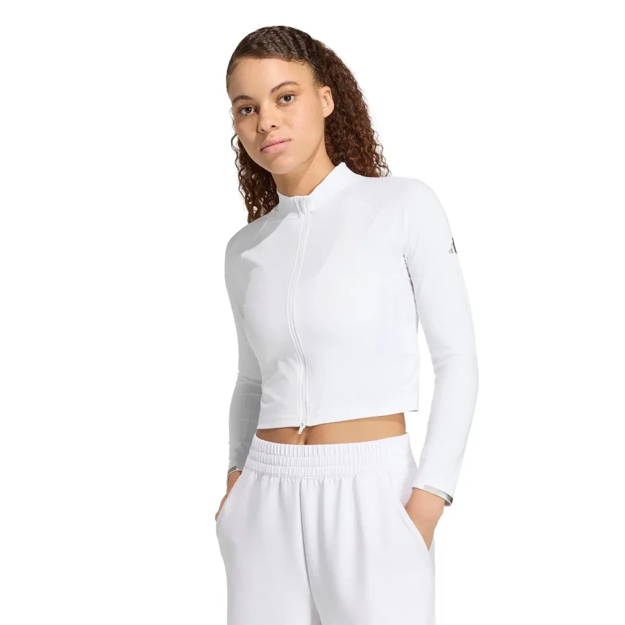 adidas Pro Trainingsjacke Damen - weiß