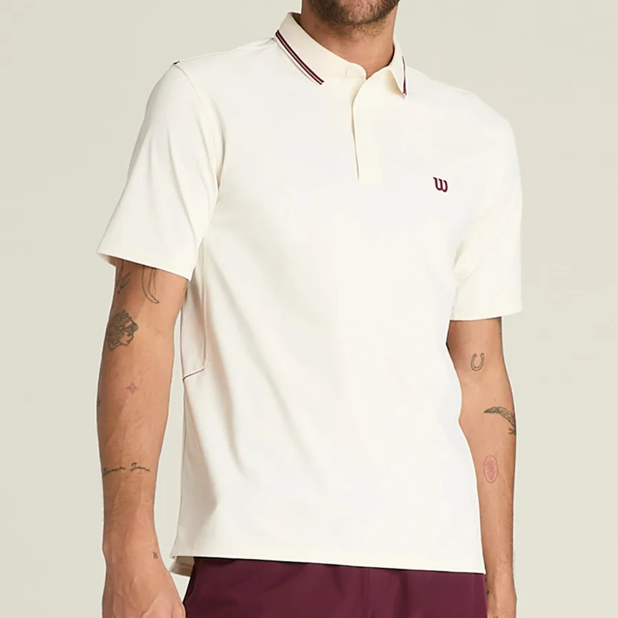 Wilson Wilson Challengers Technical Polo Herren - sand