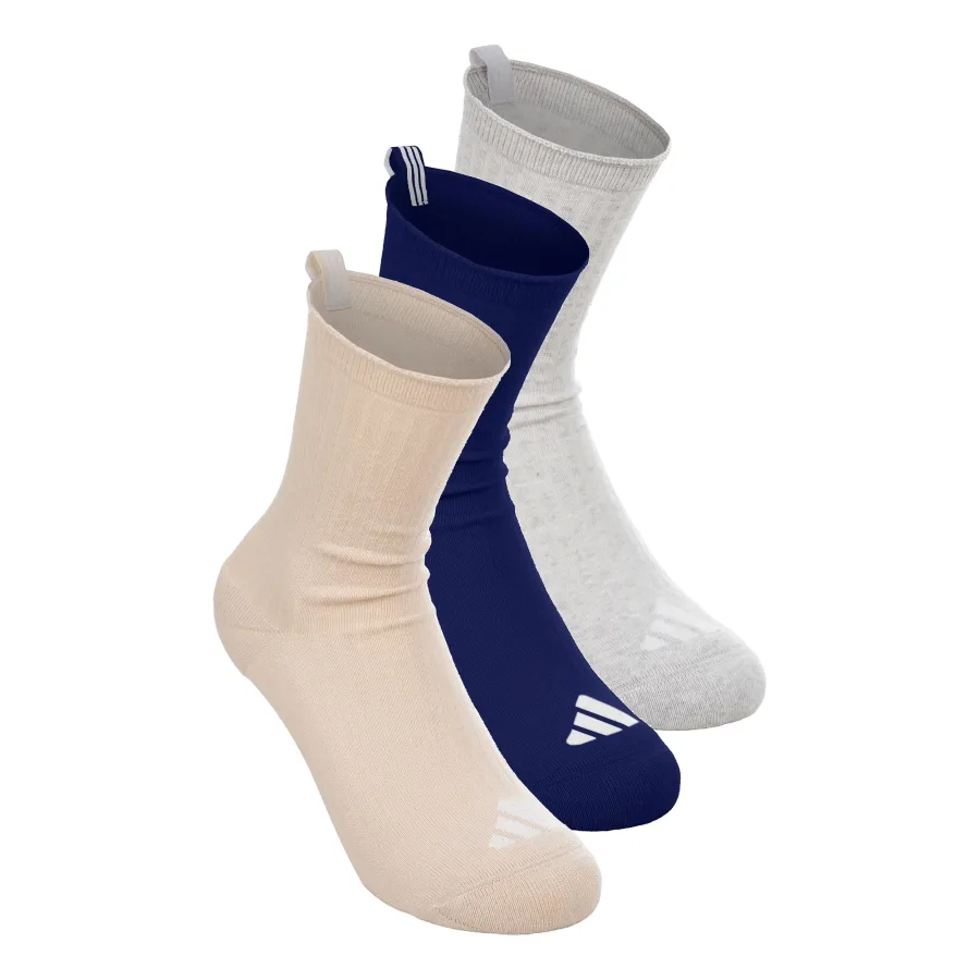 adidas Essentials Crew Tennissocken Unisex - beige, hellgrau