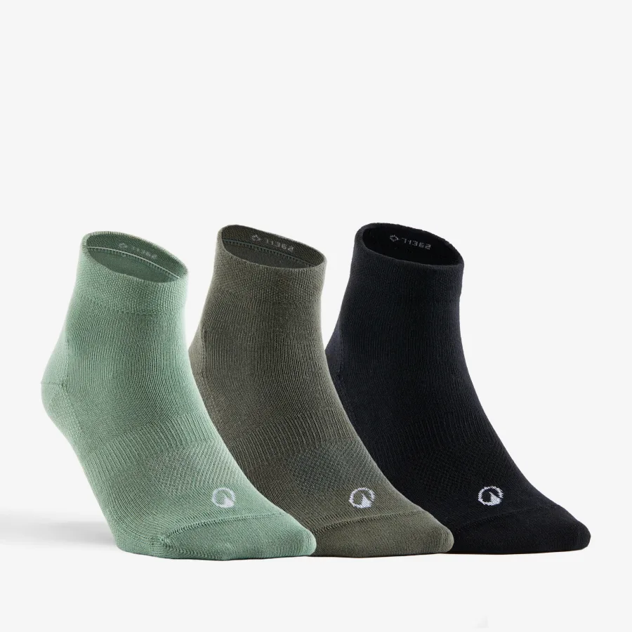 Decathlon Tennissocken High 3er Pack - RS 160 braun/schwarz