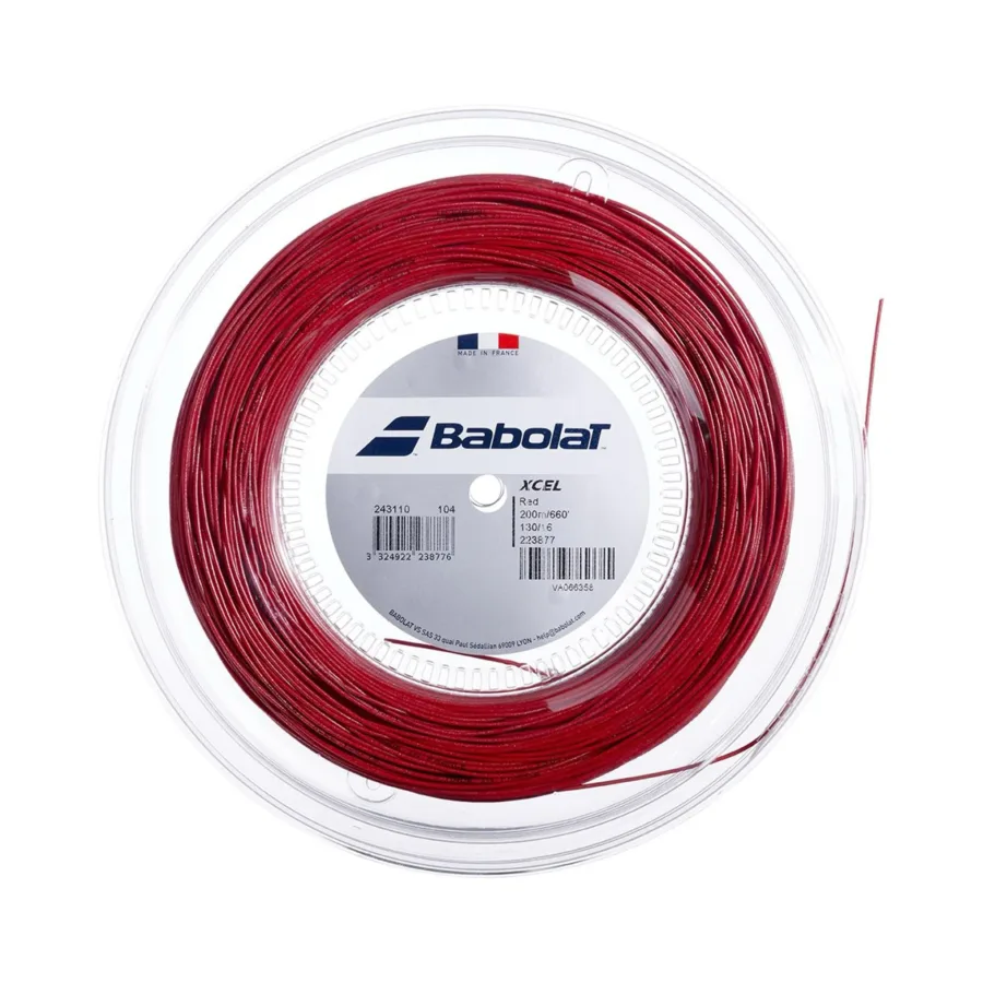 Babolat Babolat Xcel Saitenrolle 200m - Rot