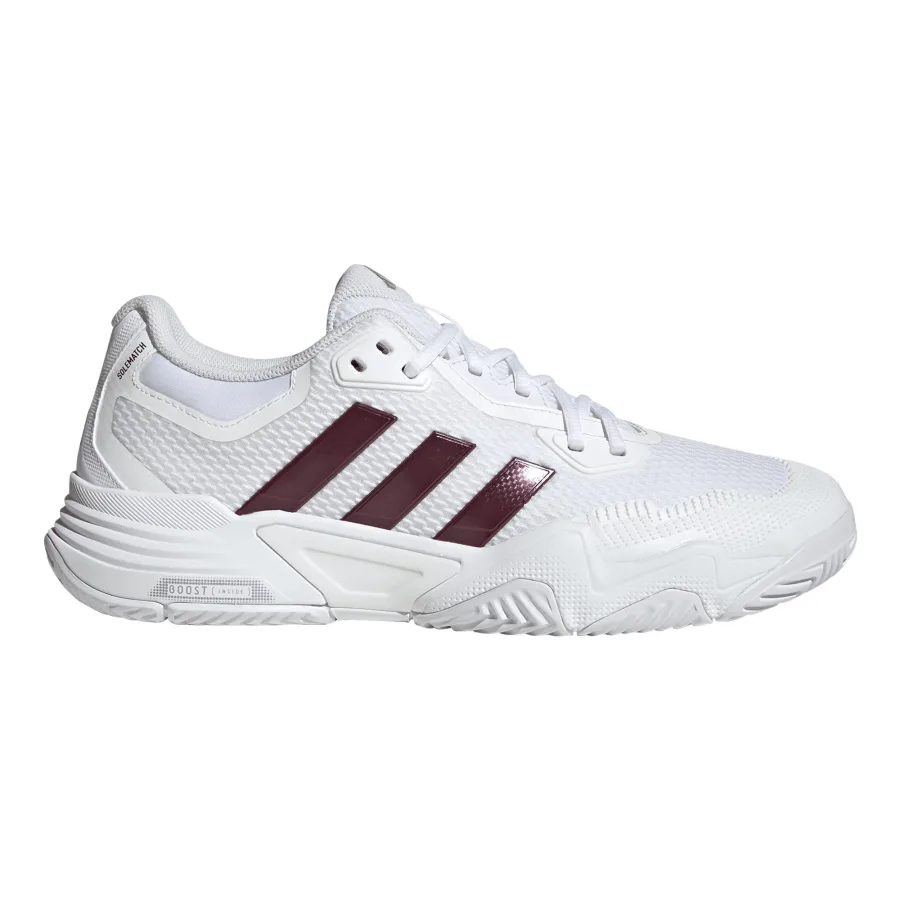 adidas Solematch Control 2 Allcourtschuh Herren - weiß, weinrot