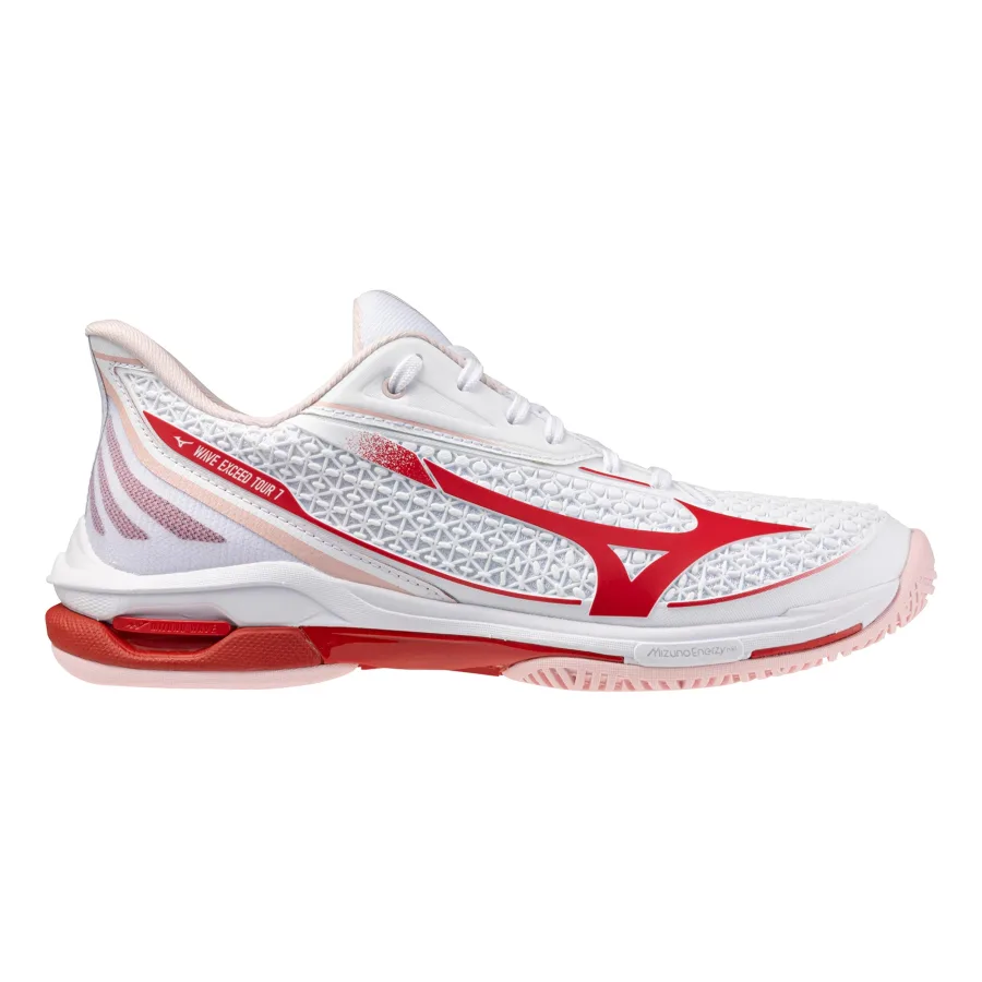 Mizuno Wave Exceed Tour 7 Allcourtschuh Damen - weiß, rot