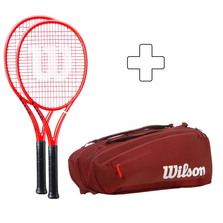 Wilson Wilson 2x Defyer 100 V1 plus Schlägertasche