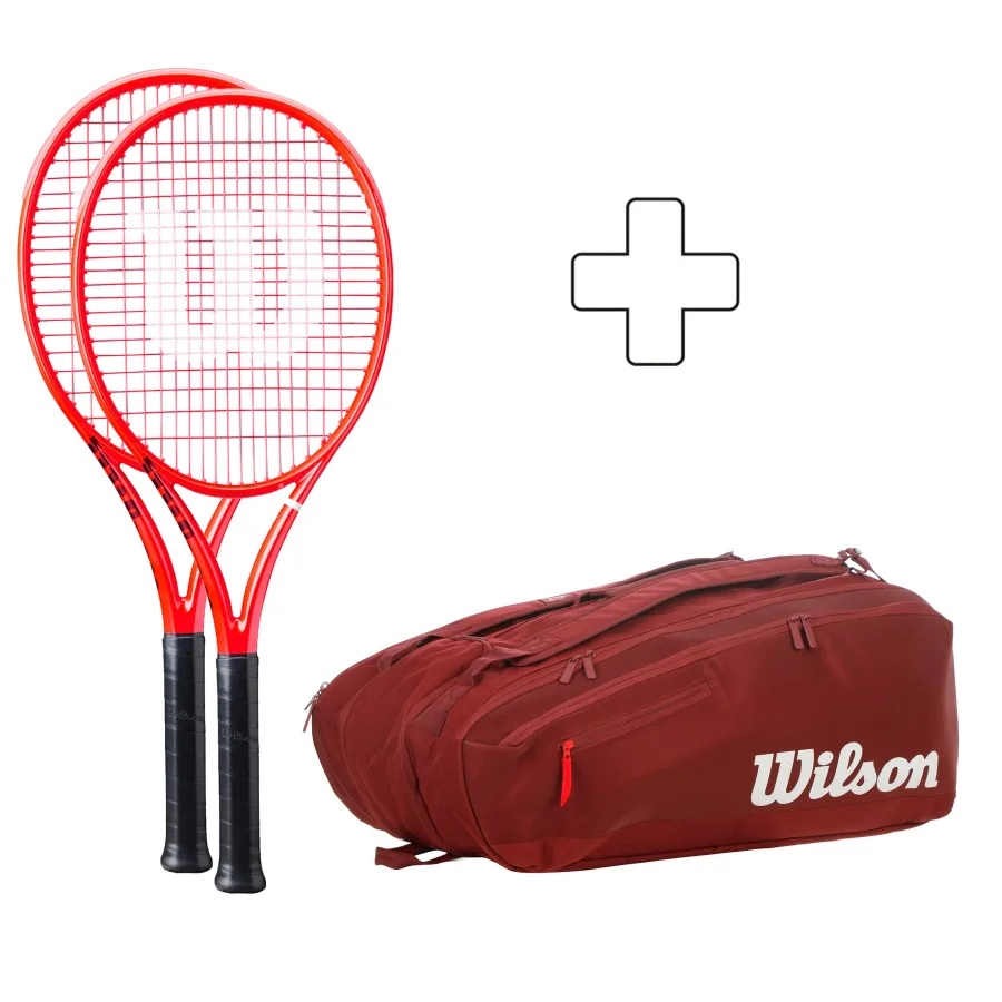 Wilson Wilson 2x Defyer 98 Pro V1 plus Schlägertasche
