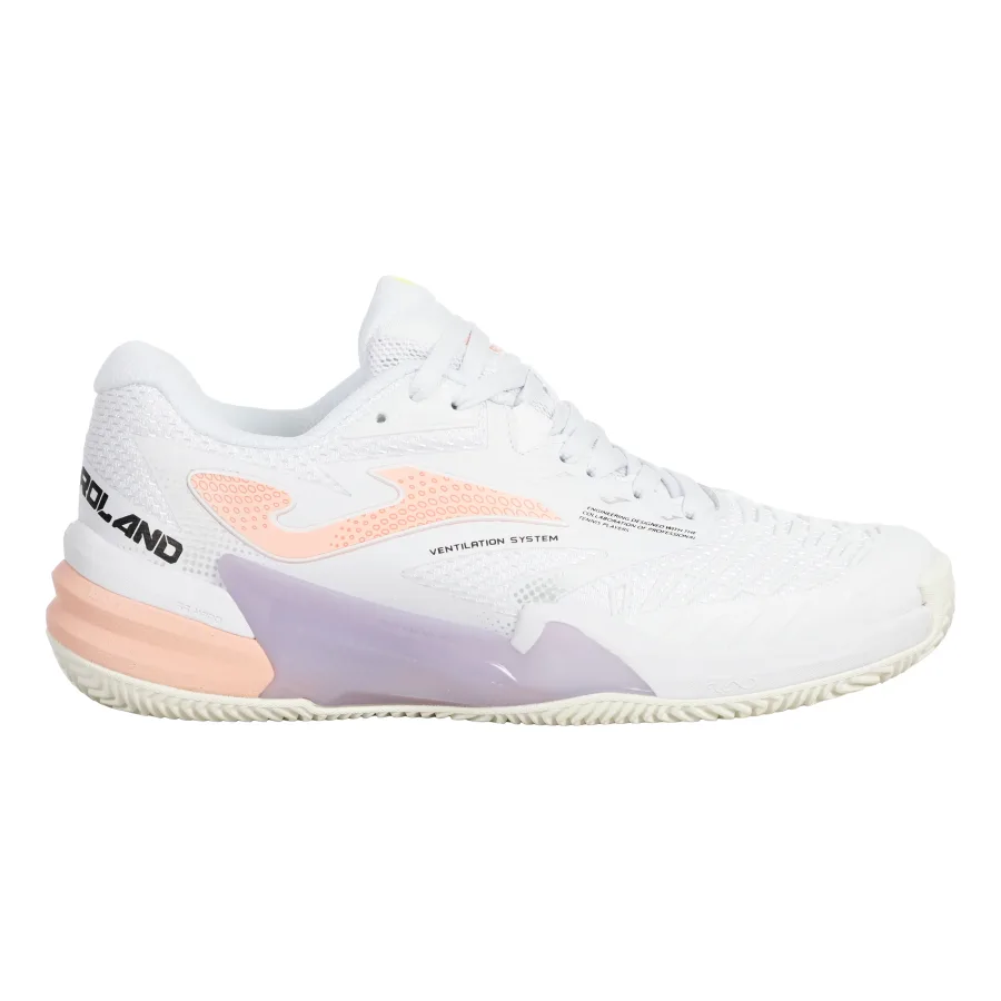 Joma Roland Lady Sandplatzschuh Damen-weiß
