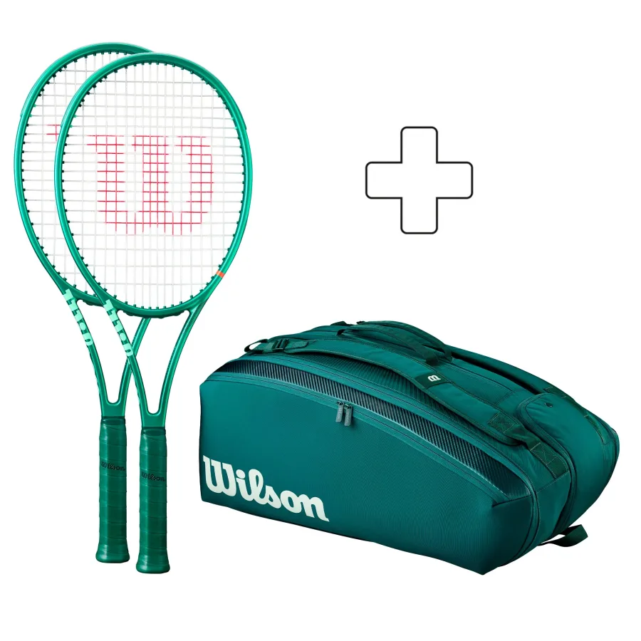 Wilson Wilson 2x Blade 98 Pro 16X19 V10 plus Schlägertasche