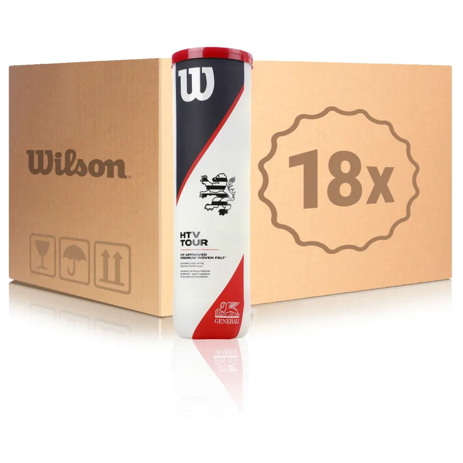 Wilson Wilson 18x 4er Dose HTV Tour im Karton