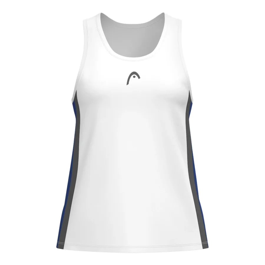 HEAD Club 25 Tech Tank-Top Damen-Weiß,Dunkelblau