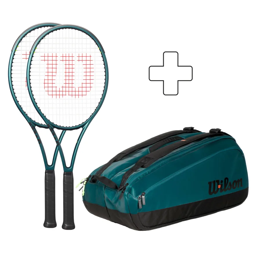 Wilson Wilson 2x 100L v9 plus Schlägertasche