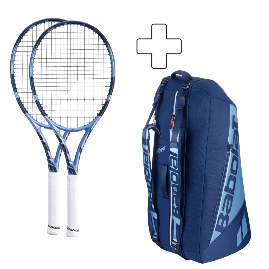 Babolat Babolat 2x Pure Drive Team plus Schlägertasche
