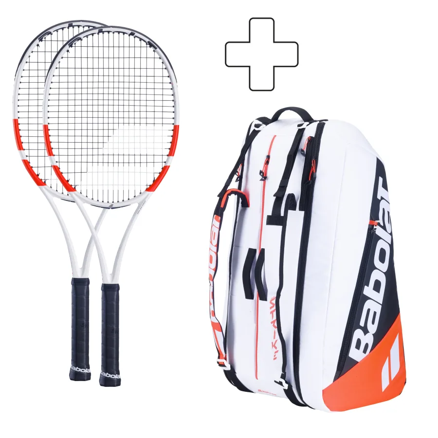Babolat Babolat 2x 18x20 plus Schlägertasche