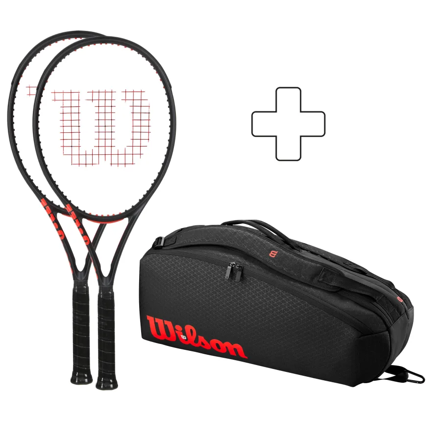 Wilson Wilson 2x Clash 100L V3.0 plus Schlägertasche