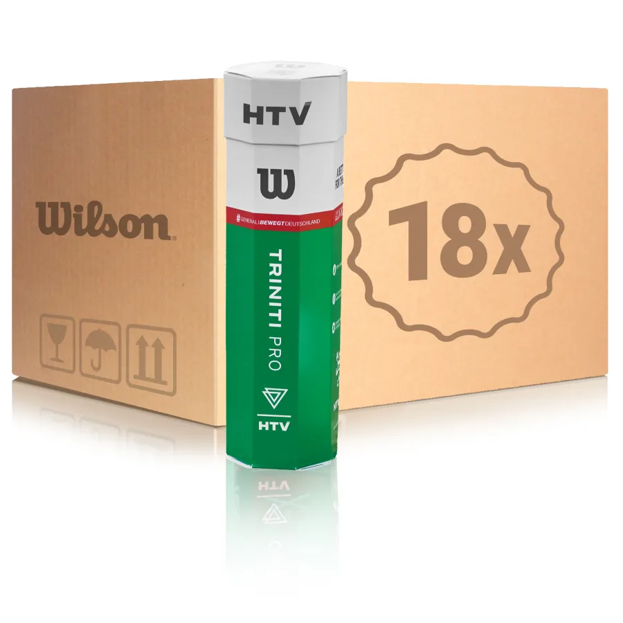 Wilson Wilson 18x 4er Dose HTV Triniti Pro im Karton