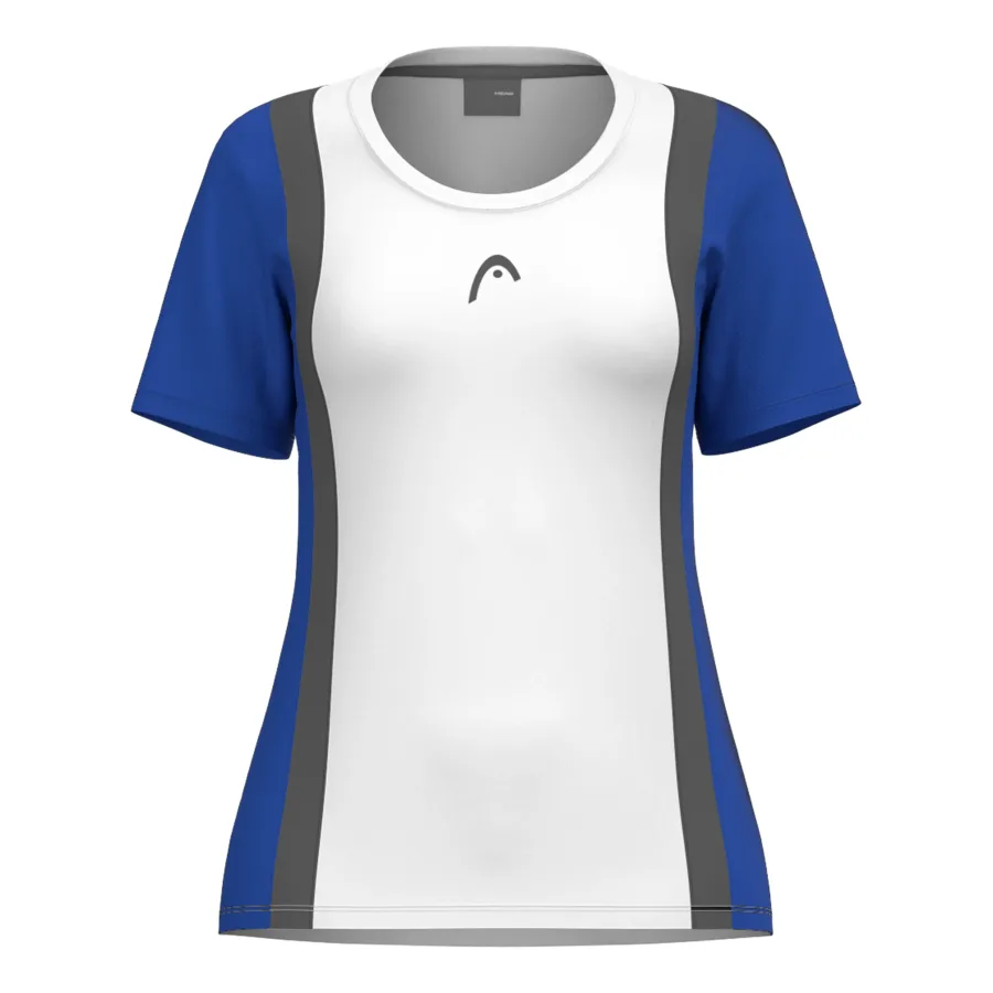 HEAD Club 25 Tech T-Shirt Damen-Weiß,Blau