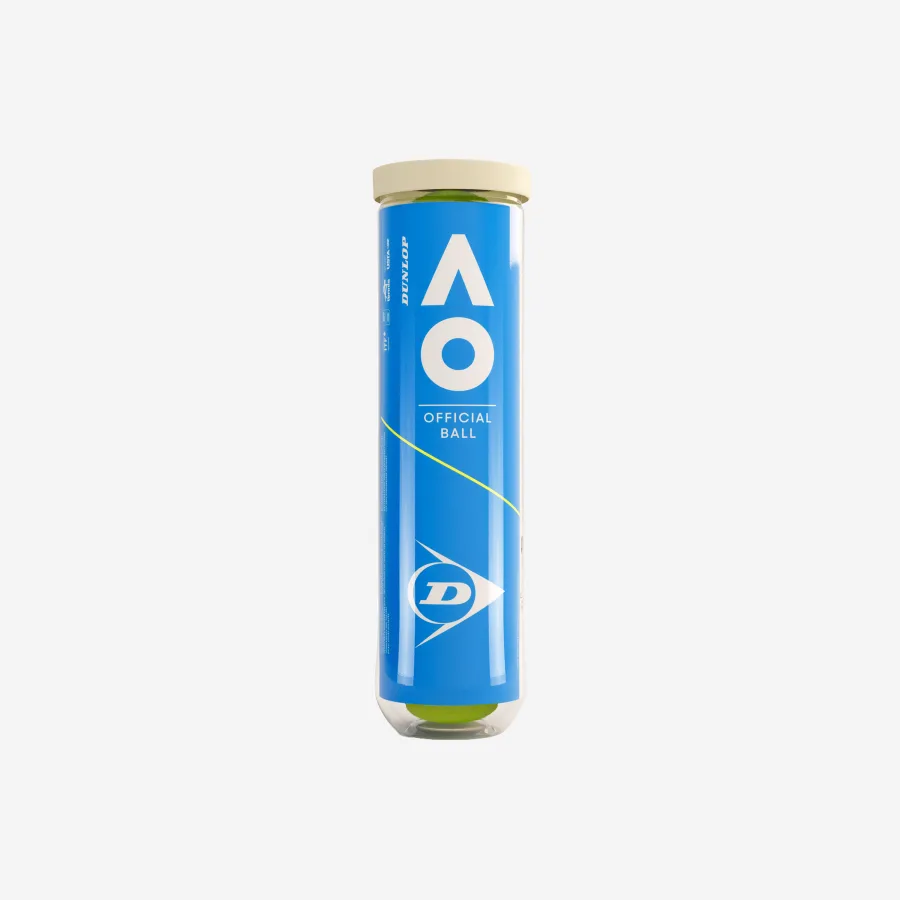 Dunlop Tennisbälle - Australian Open 4er-Dose gelb