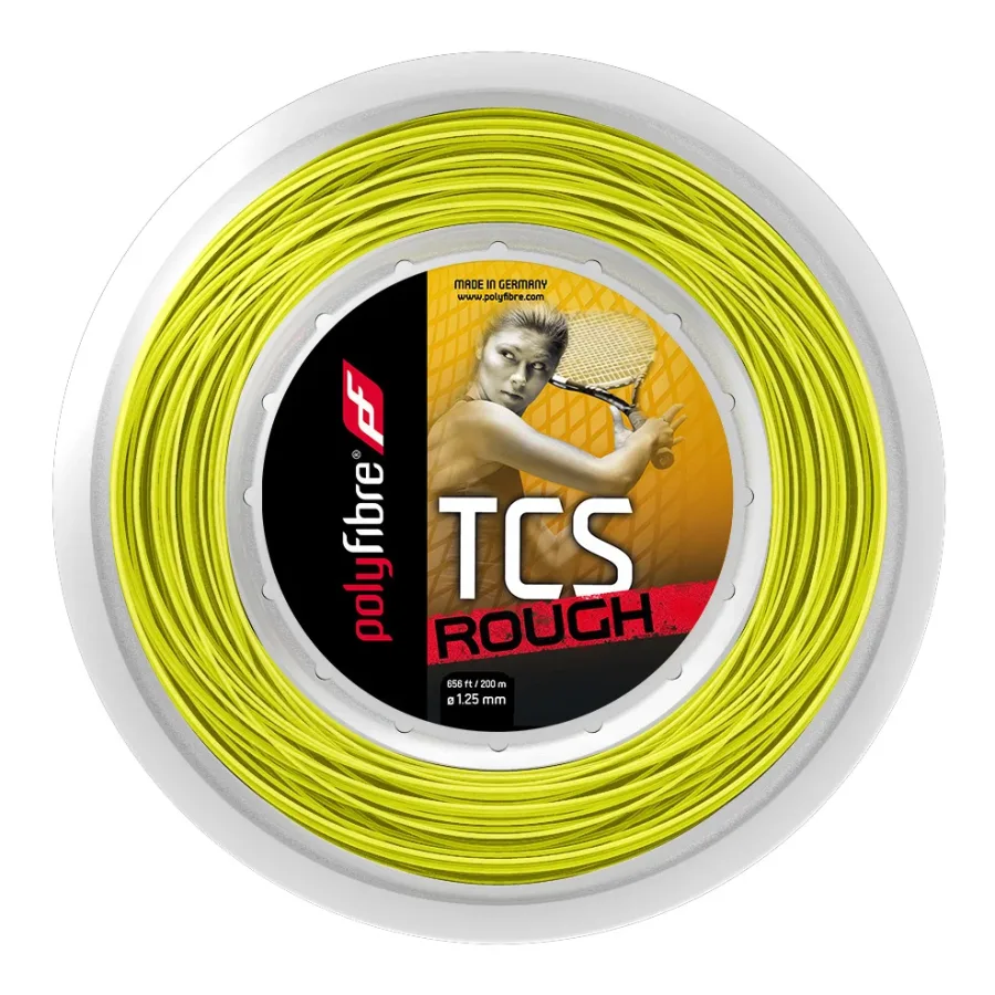Polyfibre TCS Rough Saitenrolle 200m-Gelb