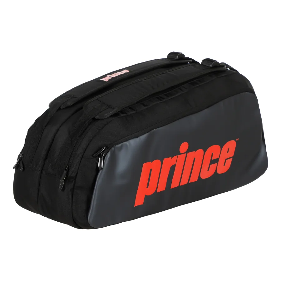 Prince Tour 2 Comp Schlägertasche-Schwarz,Rot