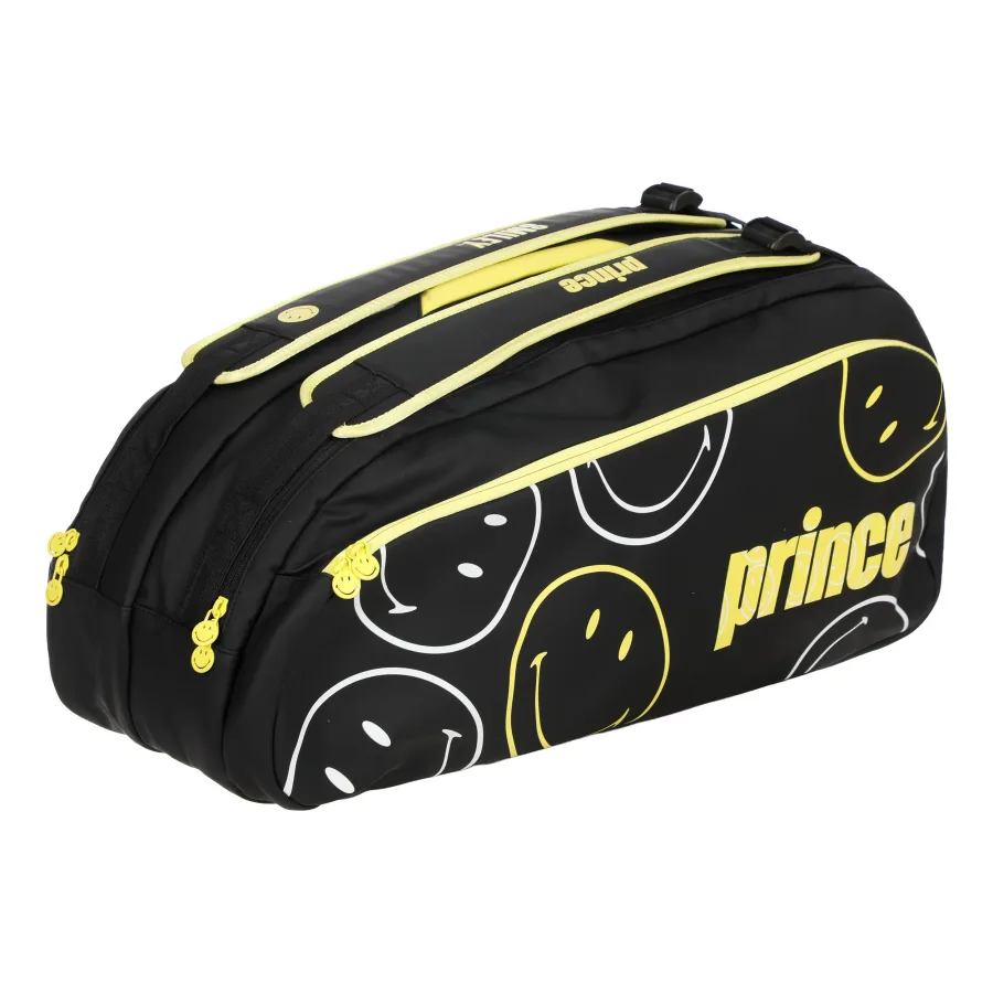 Prince Smiley Schlägertasche 6er-Schwarz