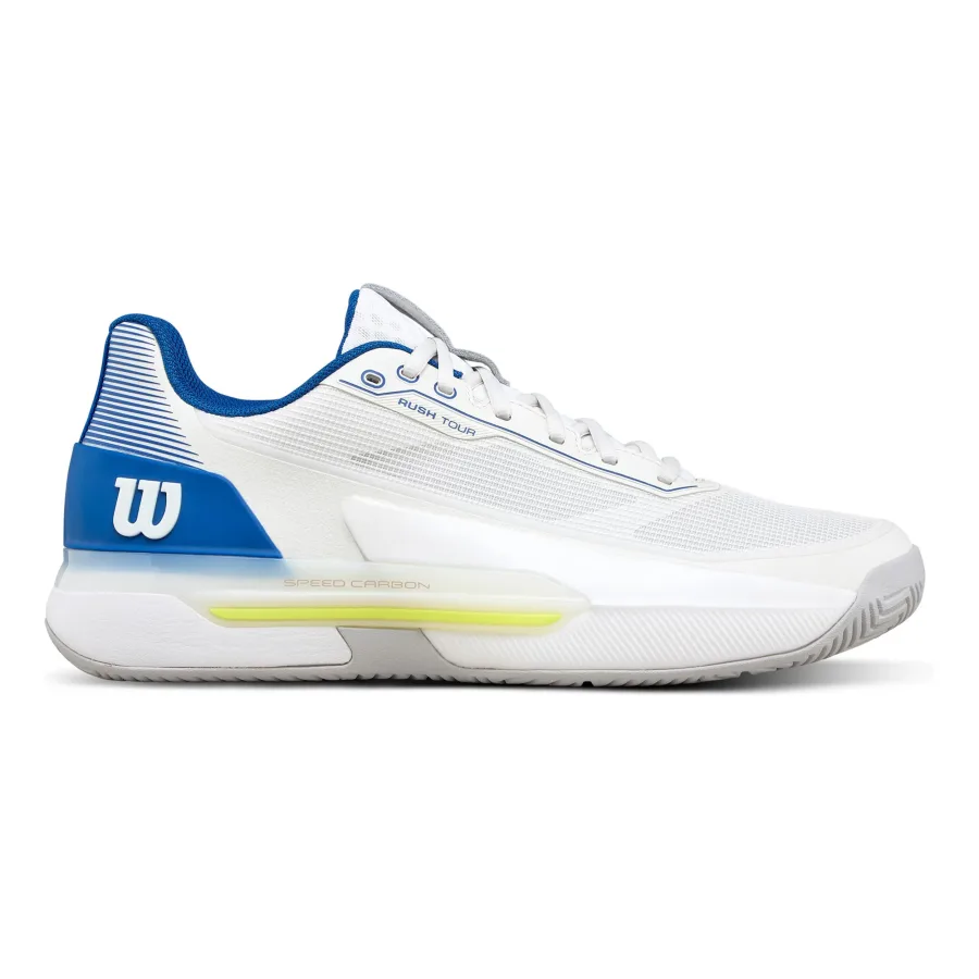 Wilson Rush Tour 5 Allcourtschuh Herren-weiß, blau
