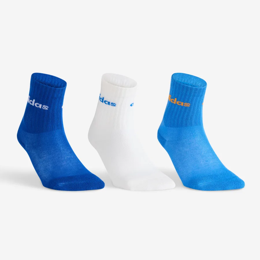 adidas Kinder Sportsocken High 3er Pack - blau