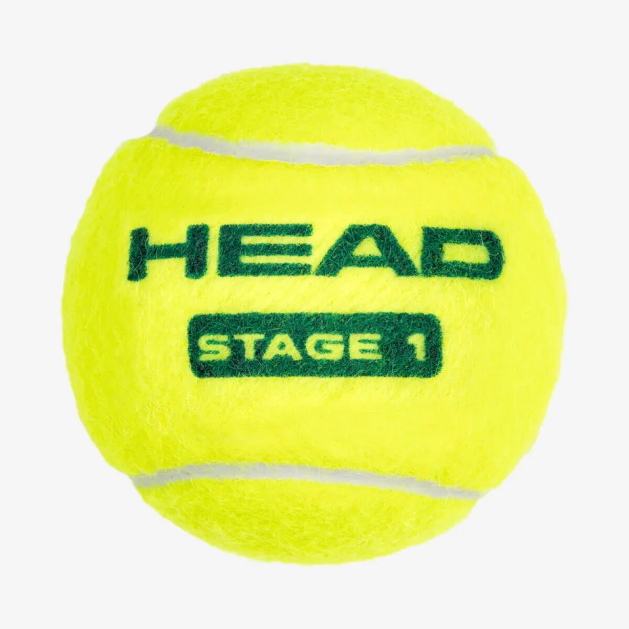 HEAD Karton mit 24 Tuben à 3 Tennisbällen Head Stage 1