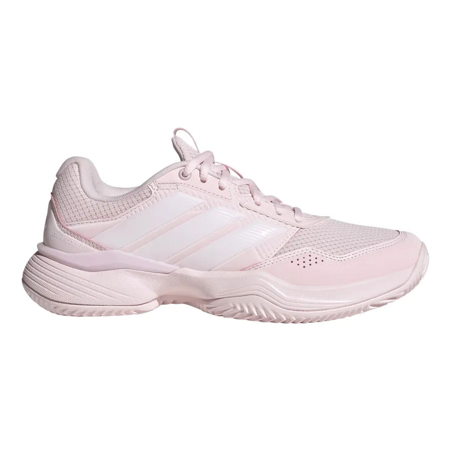 adidas GameCourt 3 Sandplatzschuh Damen - pastellrosa, weiß