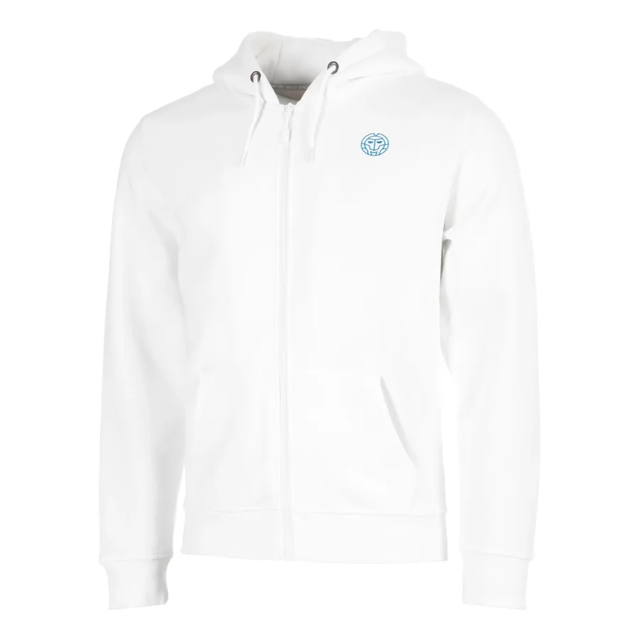 BIDI BADU Hey Laguna Backprint Zip Hoody Herren-weiß