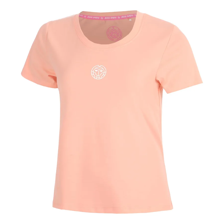 BIDI BADU Out of Control Logo T-Shirt Damen-pink