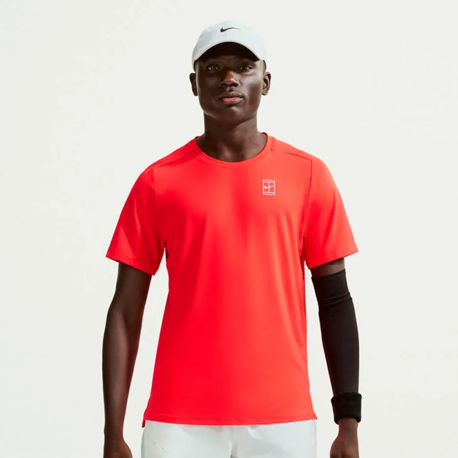 Nike Carlos Alcaraz Court Dri-FIT Advantage T-Shirt Herren - rot